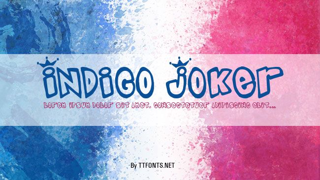 Indigo Joker example